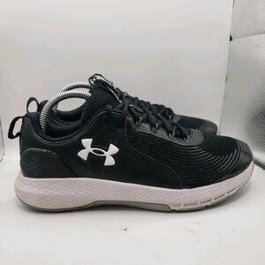 Under‎ Armour Charged Commit 3 4E Wide Black White 8 41 EUC